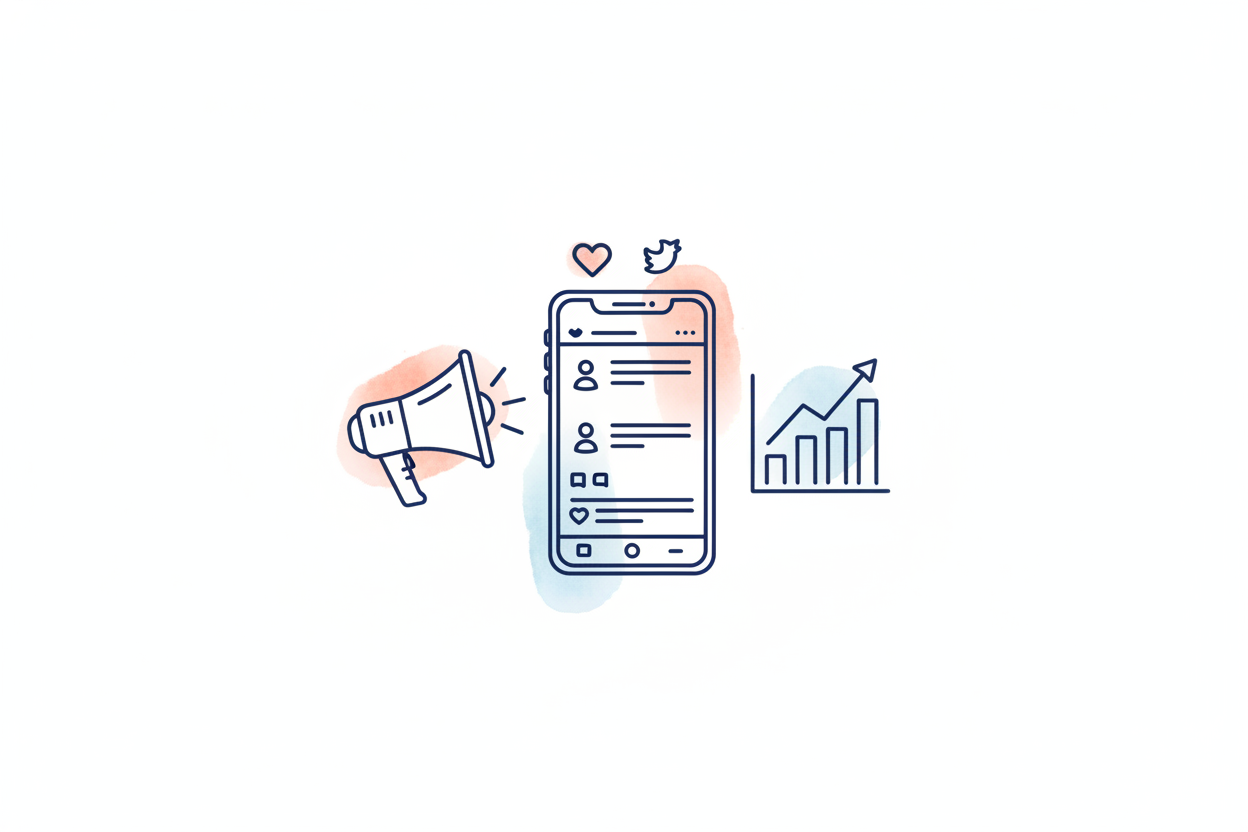 AI広報によるSNS運用